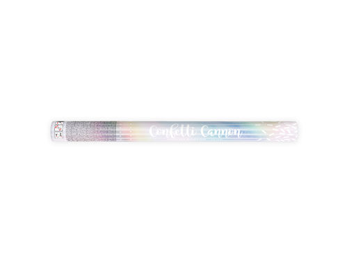 Picture of CONFETTI CANNON IRIDESCENT 60CM